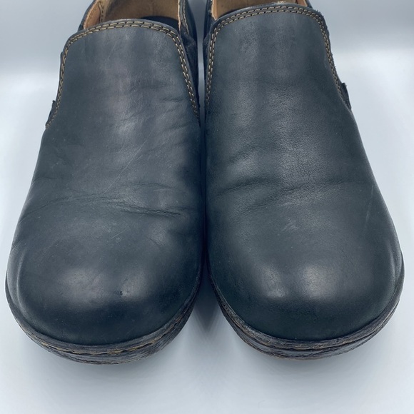 B.o.c. Born Concept Stefana Black Leather Slip-on Women Size 8.5 - Picture 13 of 16